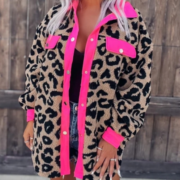Fashion Nova Tops - Leopard Shaket